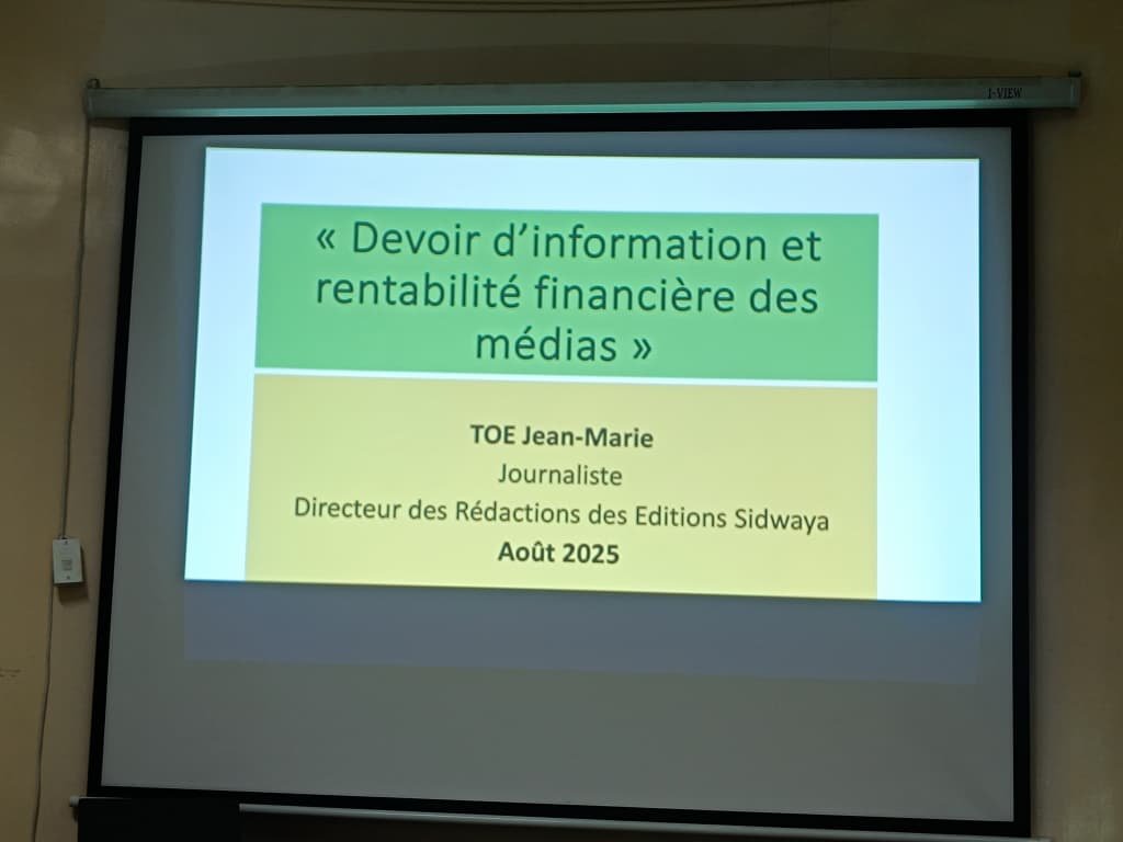 Devoir d’information et rentabilité : Le FAPP et les médias privés en concertation 4 Devoir d’information et rentabilité : Le FAPP et les médias privés en concertation 4