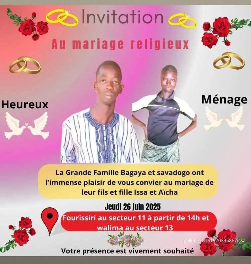Le mariage du couple Bagaya : De TikTok à un élan national de solidarité 2 Le mariage du couple Bagaya : De TikTok à un élan national de solidarité 2