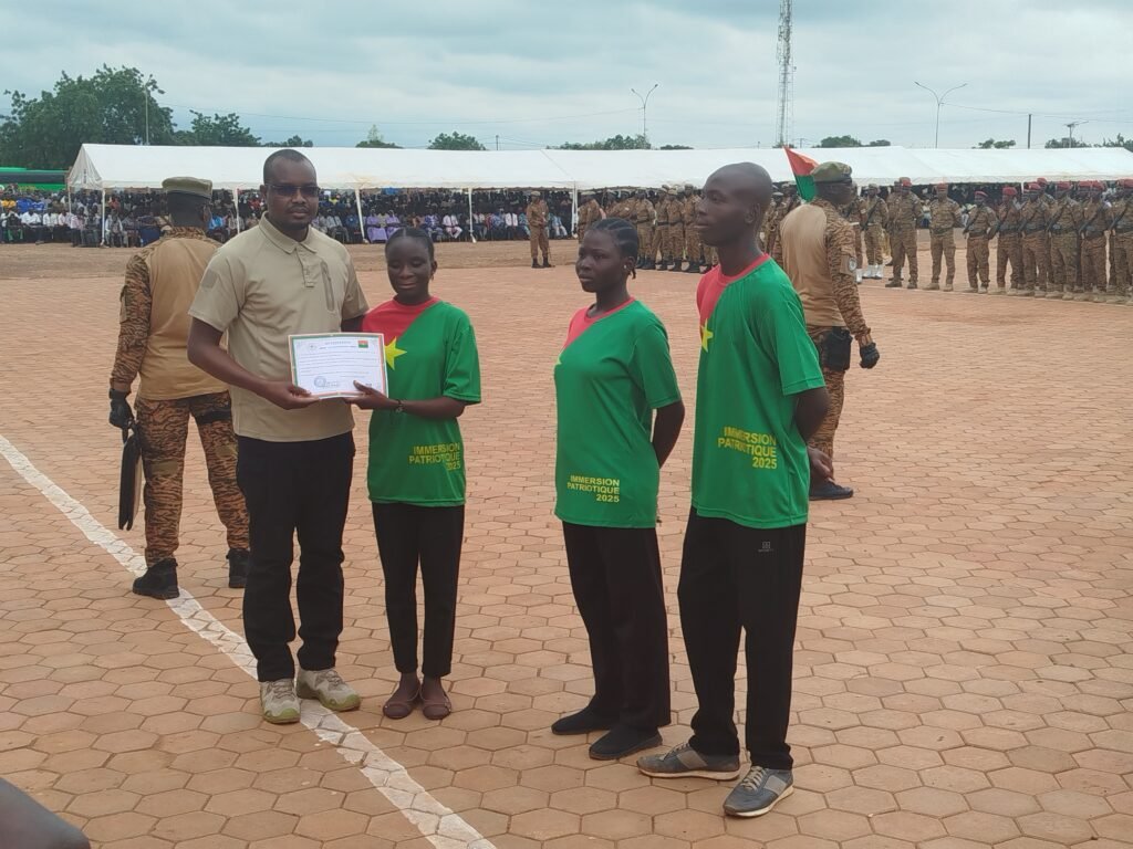 Koudougou : 59 179 dont 30 664 filles en fin d'immersion patriotique 5