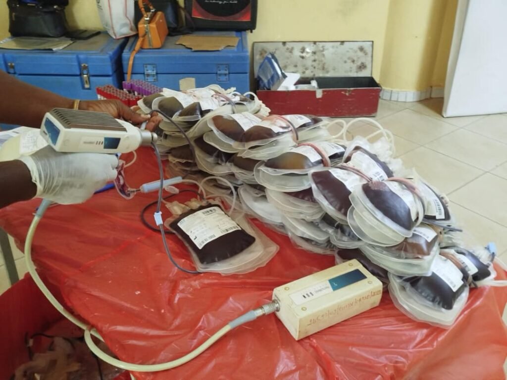 «1 poche, 1 vie »: La Wagalaise et Nadège relèvent le défi de 300 poches de sang