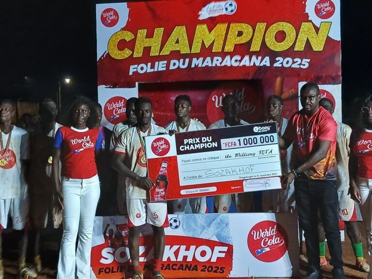 Folie de Maracana World Cola : SOZHAKOF remporte la somme de 1 million de FCFA 1 Folie de Maracana World Cola : SOZHAKOF remporte la somme de 1 million de FCFA 1