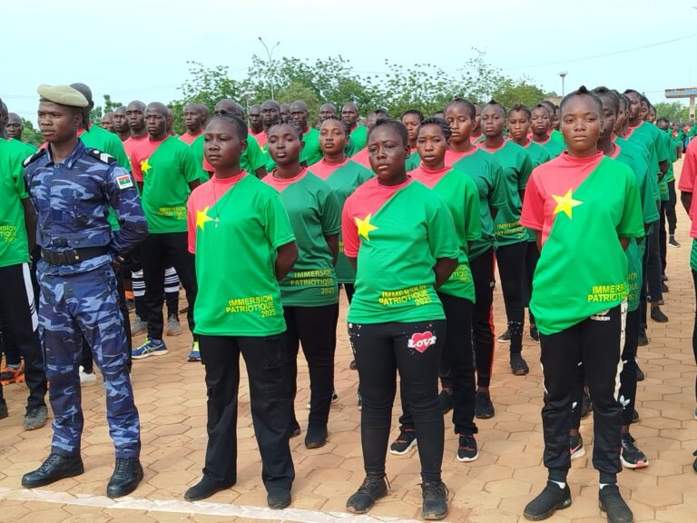 Koudougou : 59 179 dont 30 664 filles en fin d'immersion patriotique 4