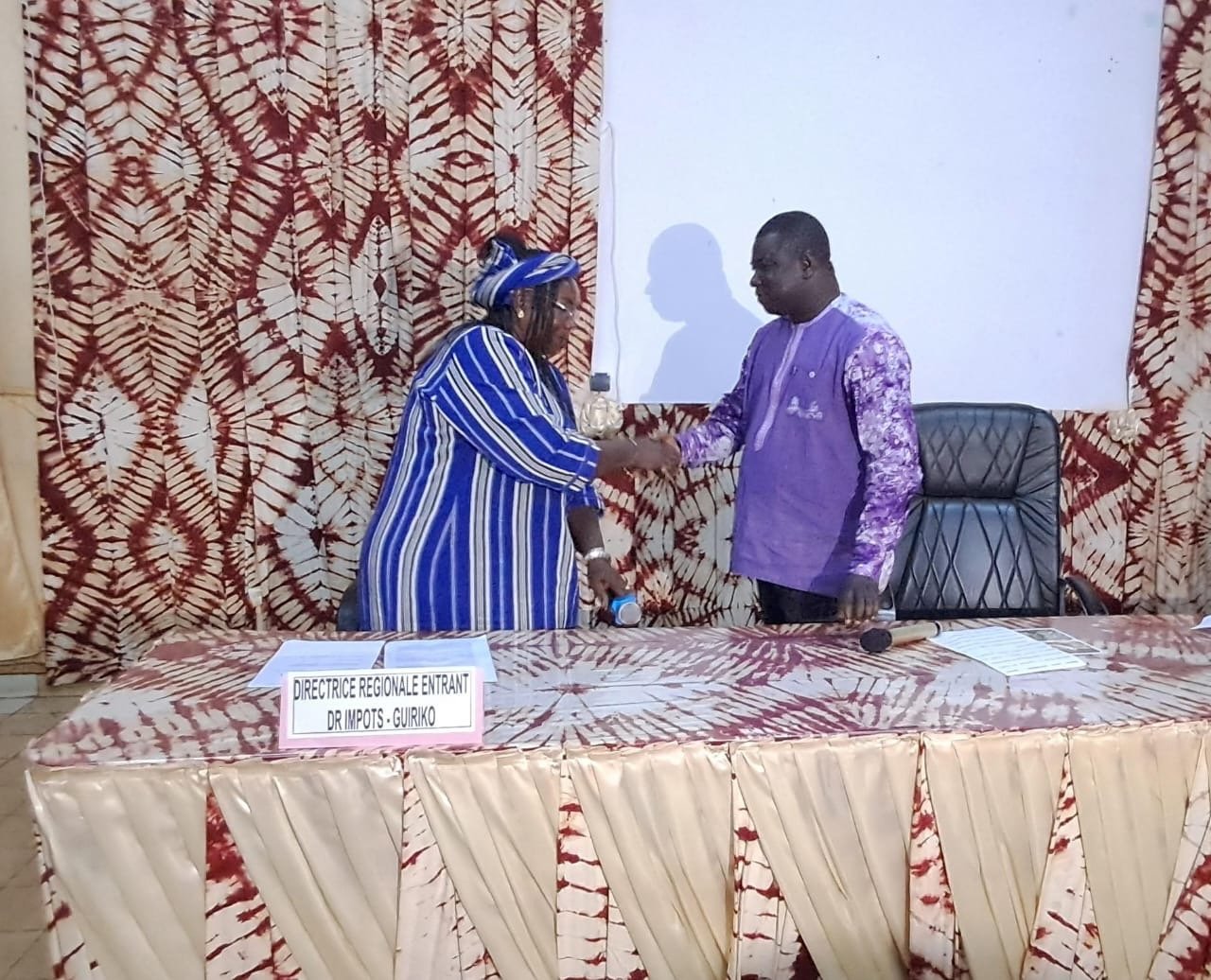 Guiriko : Limanta Ouédraogo prend les commandes de la Direction régionale des Impôts 2