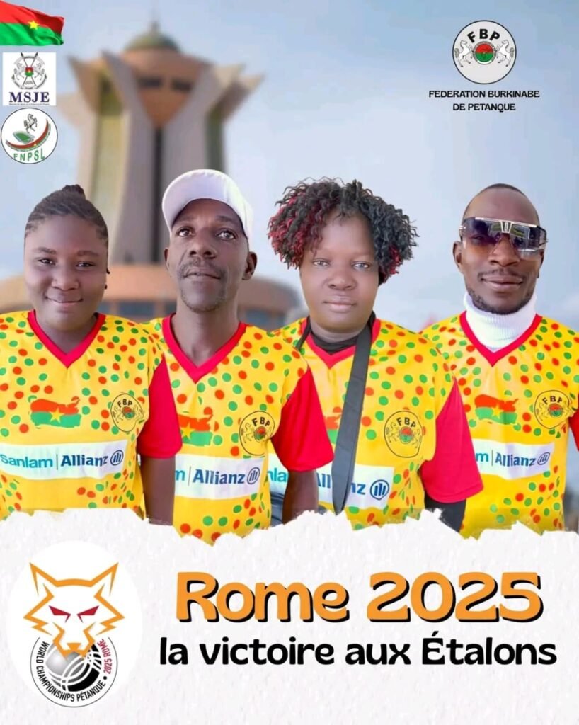 Mondial de pétanque Rome 2025 : 2 femmes boulistes burkinabè en lice 2