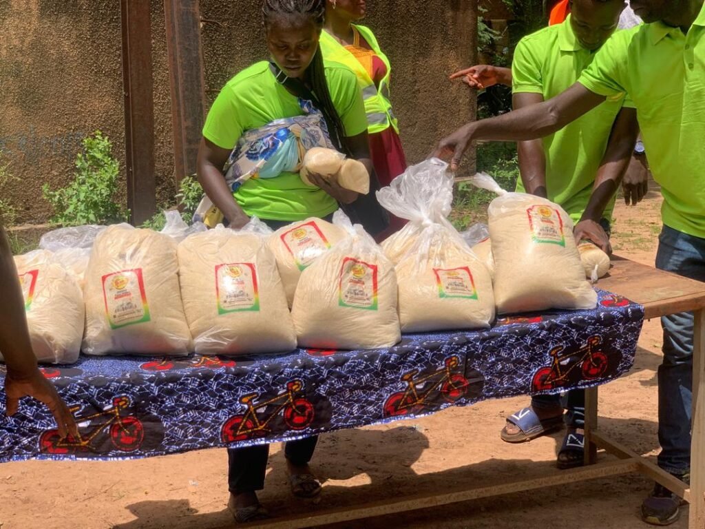 "Faso Attiéké" offre 100 kg de son nouveau produit aux volontaires de Faso Mêbo 2
