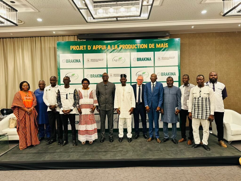 BRAKINA soutient la filière maïs burkinabè avec un projet novateur