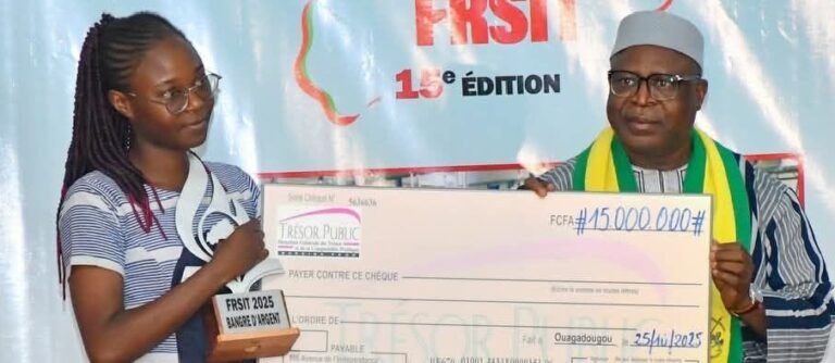 FRSIT 2025 : 15 millions F CFA pour Mariam 2 FRSIT 2025 : 15 millions F CFA pour Mariam 2