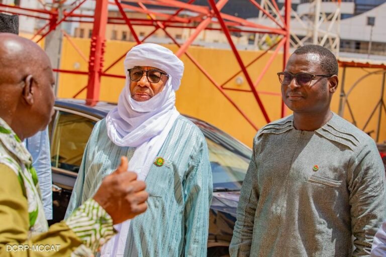 AES : Les ministres de la Communication visitent la future station radio de la Confédération à Ouagadougou 5