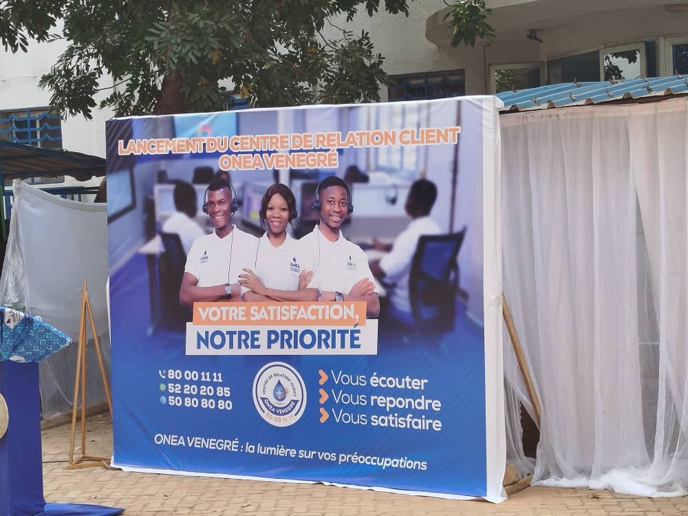 ONEA VENEGRÉ : Un nouveau centre pour une communication fluide et personnalisée avec la clientèle 3 ONEA VENEGRÉ : Un nouveau centre pour une communication fluide et personnalisée avec la clientèle 3