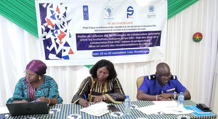 Burkina : Vers une collaboration renforcée entre l'Etat et les OSC 1 Burkina : Vers une collaboration renforcée entre l'Etat et les OSC 1