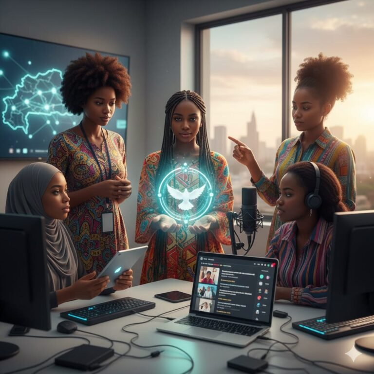 Paix et cohésion sociale au Burkina : Des jeunes filles en avant de la lutte dans l’espace numérique 6 Des jeunes filles en avant dans la lutte pour la paix dans l'espace numérique