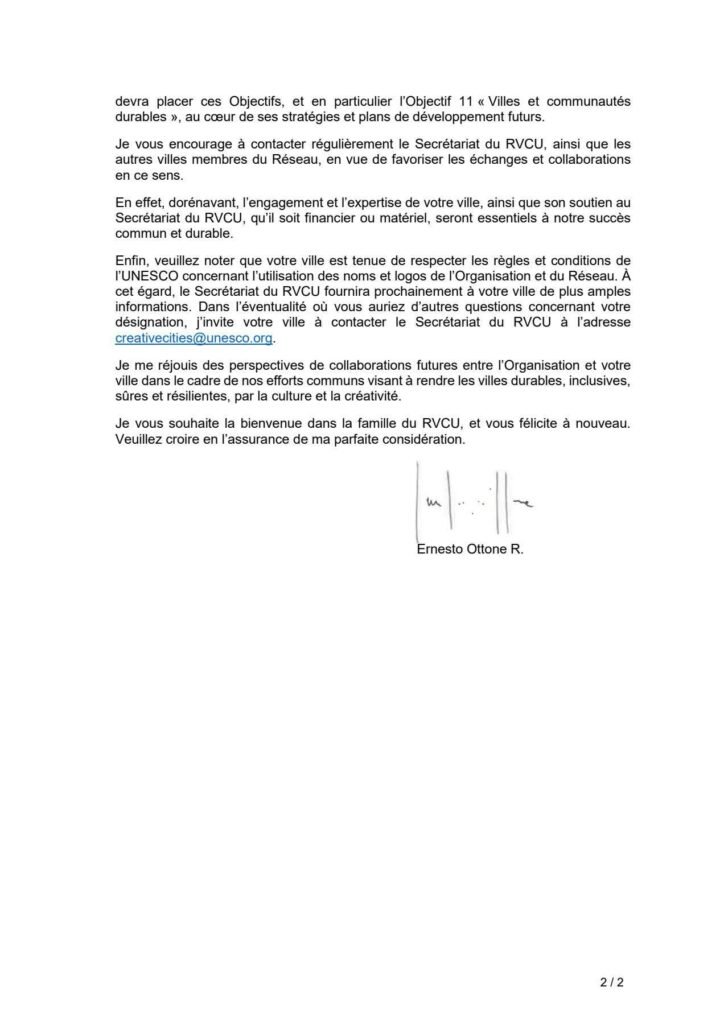 Réseau des Villes créatives de l’UNESCO : Bobo rejoint avec son projet de promotion du Koko dunda 3 Réseau des Villes créatives de l’UNESCO : Bobo rejoint avec son projet de promotion du Koko dunda 2