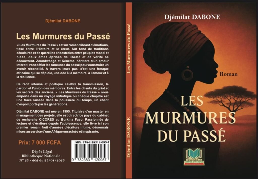 Litterature: Djémilat fait parler les ancêtres dans "Les Murmures du passé" 2 Litterature: Djémilat fait parler les ancêtres dans "Les Murmures du passé" 1