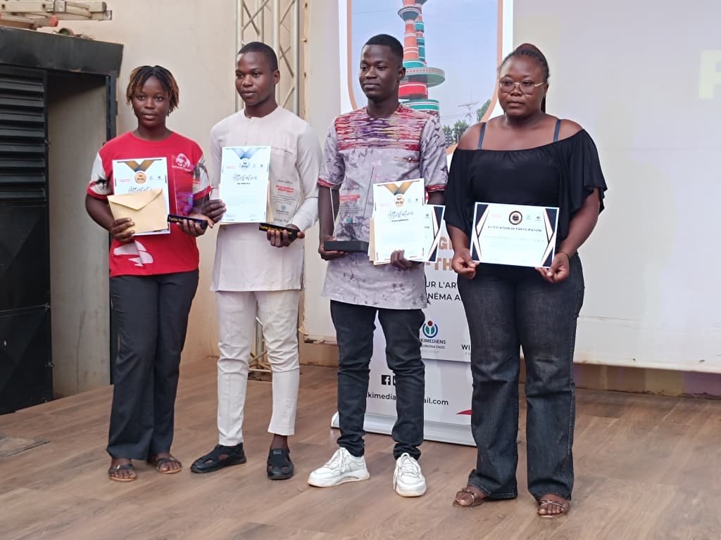 Campagne AfroCreatives WikiProject +Film 2 : Plus de 200 articles pour valoriser le cinéma burkinabè 3 Campagne AfroCreatives WikiProject +Film 2 : Plus de 200 articles pour valoriser le cinéma burkinabè 2