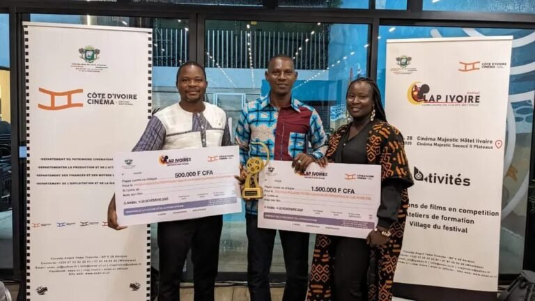 Clap Ivoire 2025 : 2 réalisateurs de « Les Elles du Cinéma » raflent 4 prix 1