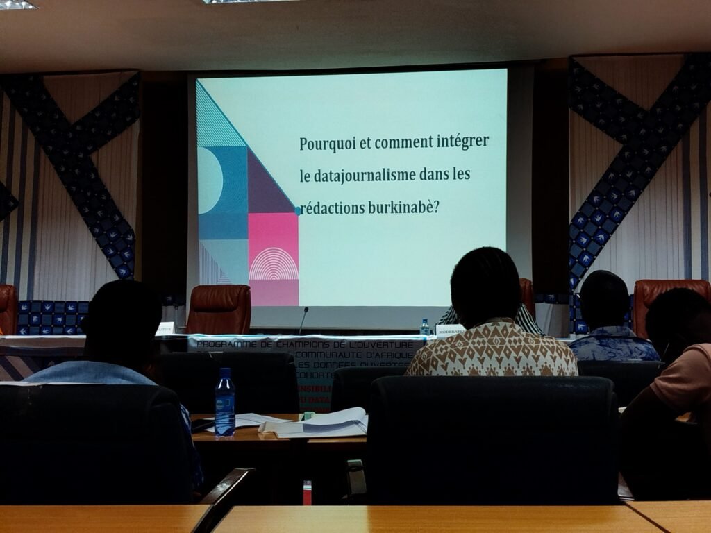 Burkina : Des médias s’initient au data journalisme pour renforcer la qualité de l’information 1