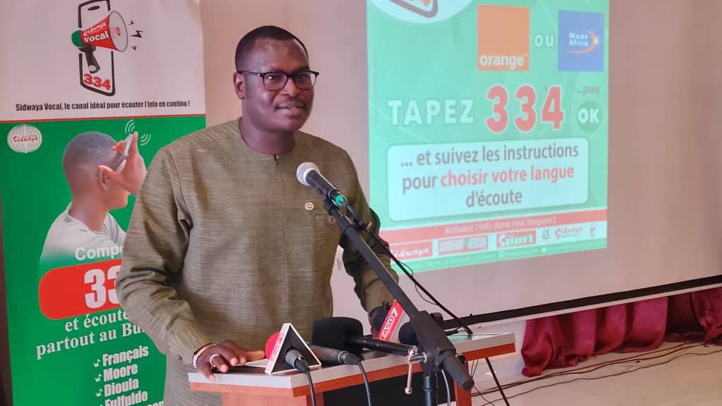 Avec “Sidwaya Vocal”, recevez l'information en langues nationales 3 Avec “Sidwaya Vocal”, recevez l'information en langues nationales 2