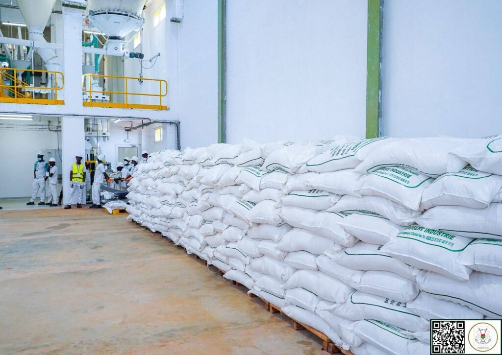 Bobo-Dioulasso : Une usine de transformation du maïs inauguré par le Président du Faso 2