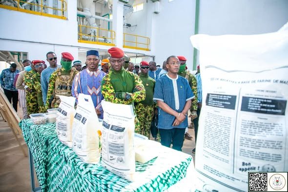 Bobo-Dioulasso : Une usine de transformation du maïs inauguré par le Président du Faso 3