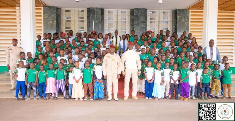 Le Capitaine Ibrahim TRAORÉ aux pupilles de la Nation :« Vous êtes les vrais héros de cette Nation ! » 1
