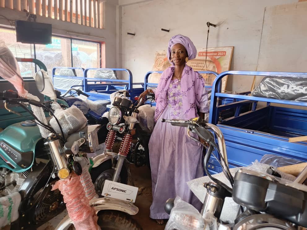 Awa Cissé : Femme d'affaire fidèle partenaire des ONG 4