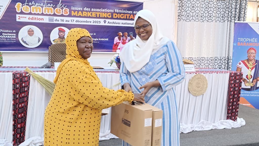 Marketing digital : 30 femmes renforcent leurs capacités à Ouagadougou 2