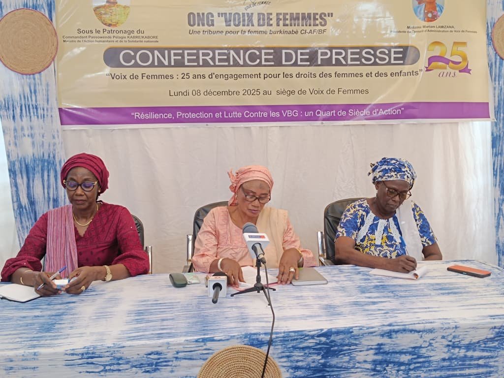 25 ans d'anniversaire de l'ONG Voix de Femmes