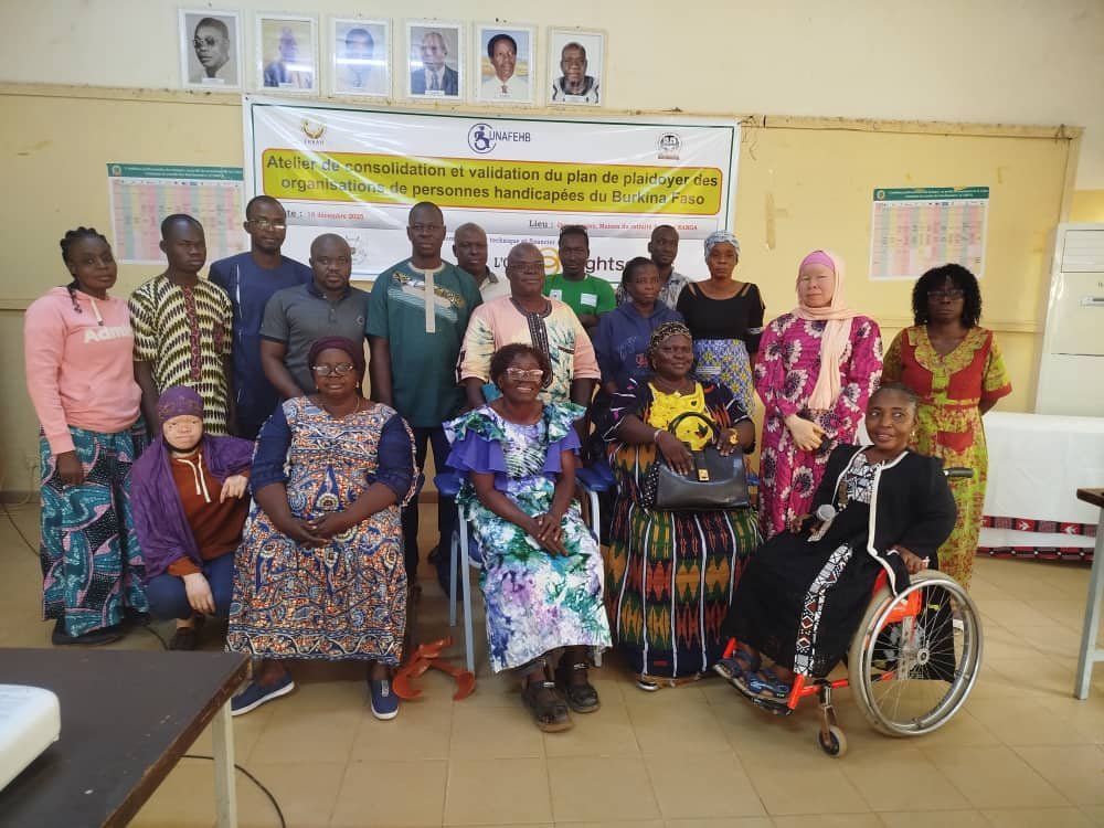 Burkina : Les personnes handicapées plaident pour leur inclusion et une prise en compte de leur droit 2