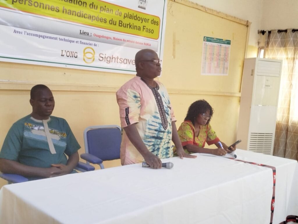Burkina : Les personnes handicapées plaident pour leur inclusion et une prise en compte de leur droit 3