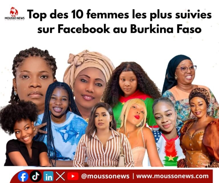Burkina Faso : Top 10 des femmes les plus suivies sur Facebook 2 Burkina Faso : Top 10 des femmes les plus suivies sur Facebook 2