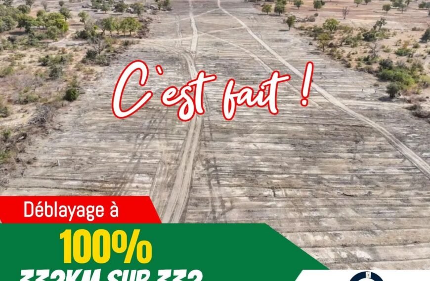 Autoroute Ouaga-Bobo-Dioulasso : Le déblayage est achevé