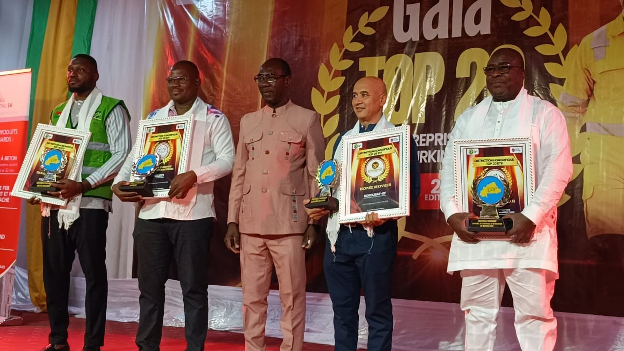 BTP du Burkina : 20 entreprises distinguées pour leur savoir-faire