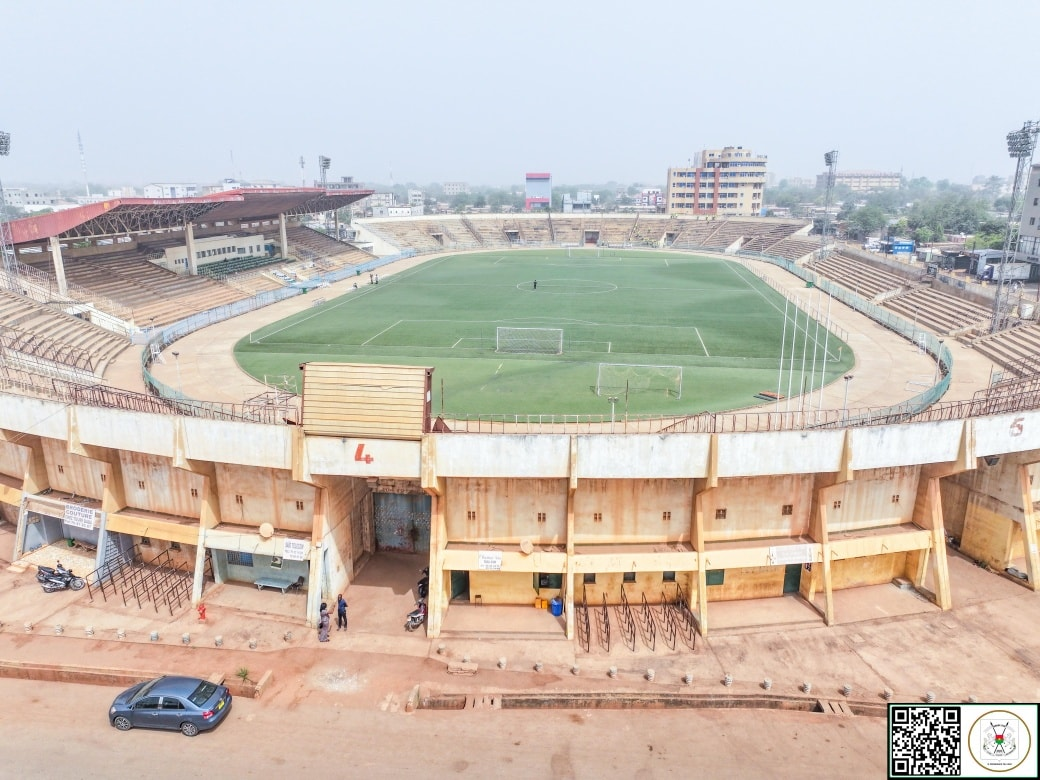 Stade municipal de Ouagadougou : Peinture et étanchéité au cœur des travaux de rénovation