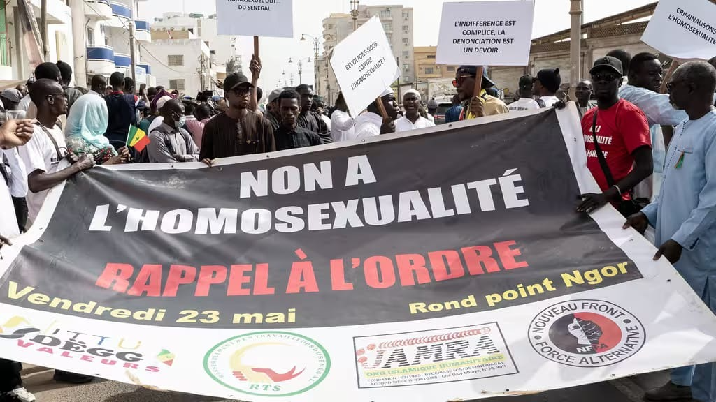 Sénégal : Jusqu’à 10 ans de prison et 10 millions FCFA d’amende pour les relations homosexuelles
