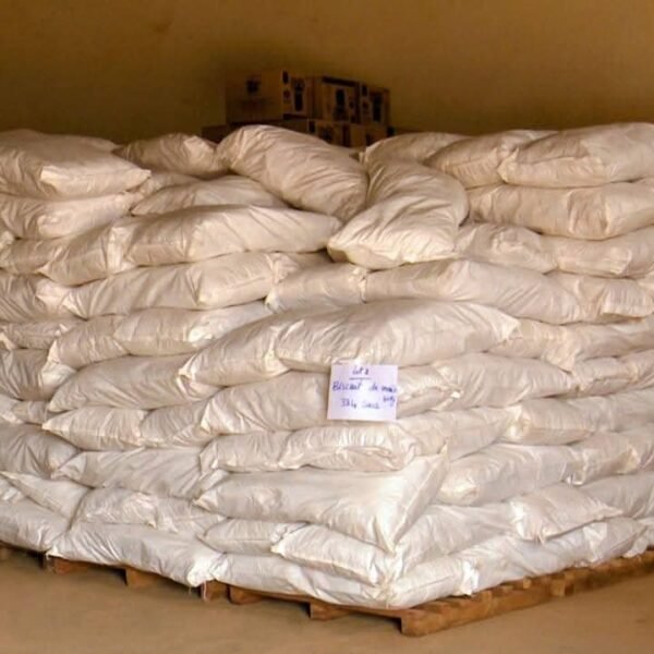 Cantines scolaires : Le MEBAPNL réceptionne 50 tonnes de vivres de 80 millions FCFA pour booster l’alimentation des élèves