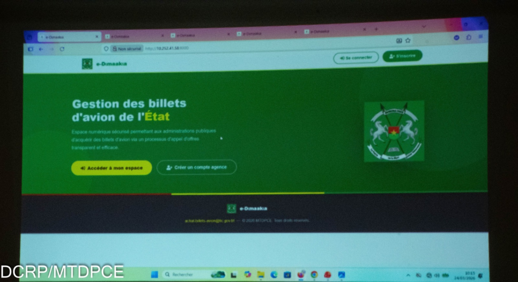 e-𝐃𝐢𝐦𝐚𝐚𝐤𝐢𝐚 : Une application pour que « chaque franc de l&rsquo;Etat soit utile et traçable » 