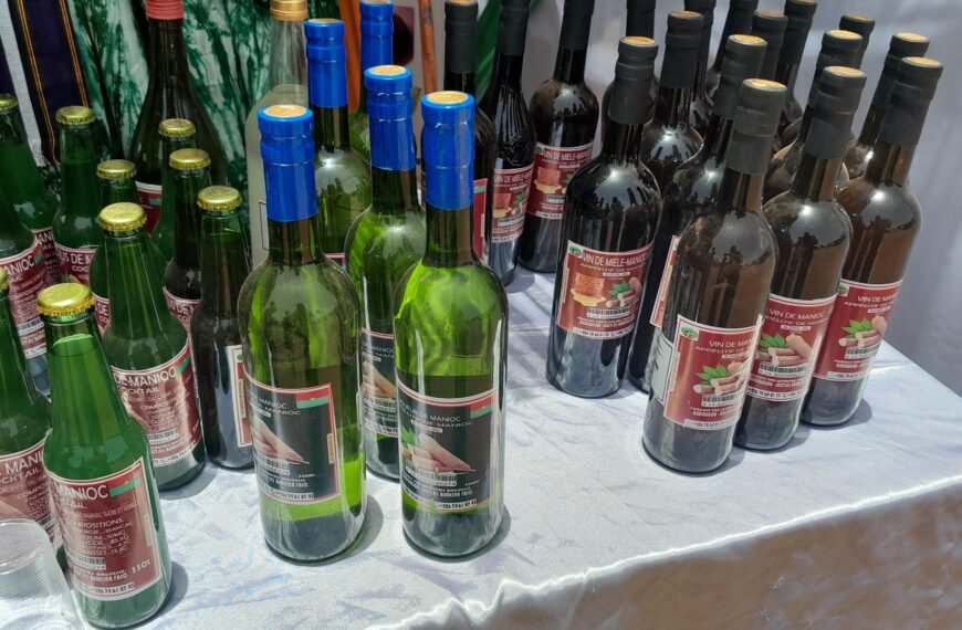 Vin et liqueur à base du manioc : Une innovation de Yameogo Recma