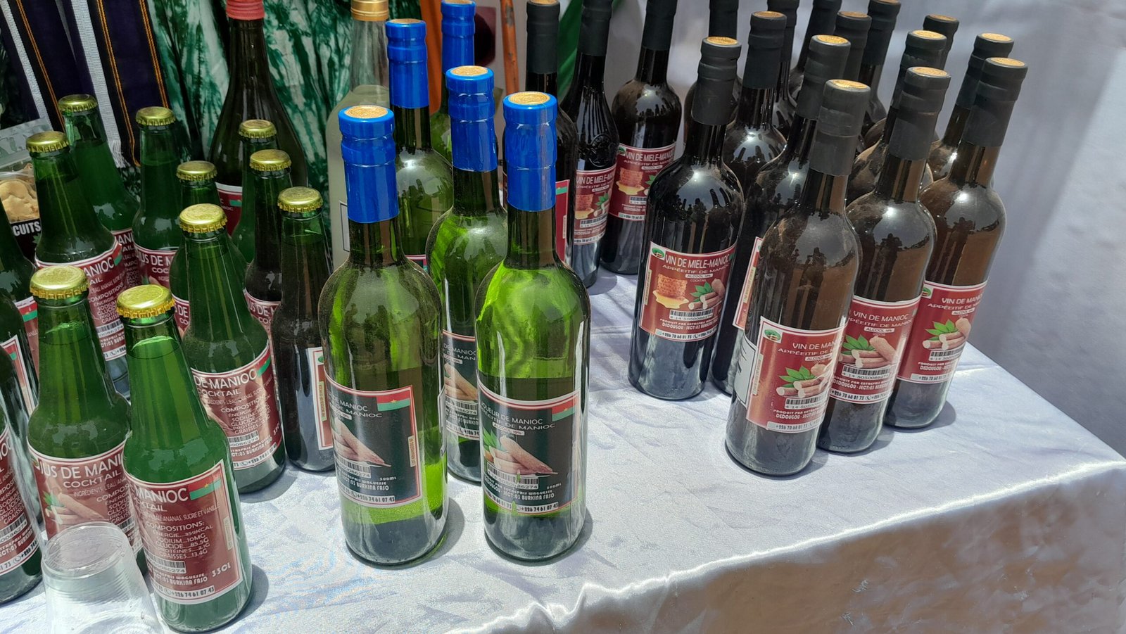 Vin et liqueur à base du manioc : Une innovation de Yameogo Recma