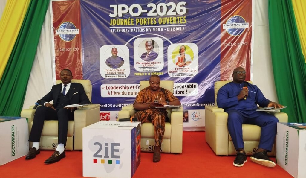 Ouagadougou : Le numérique au cœur de la JPO 2026 des Toastmasters Burkina