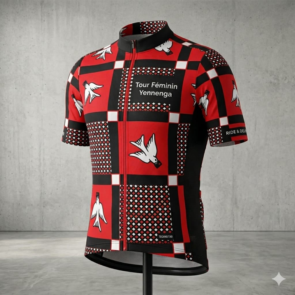 Lwili Péendé: Le maillot vedette du Tour féminin Yennenga