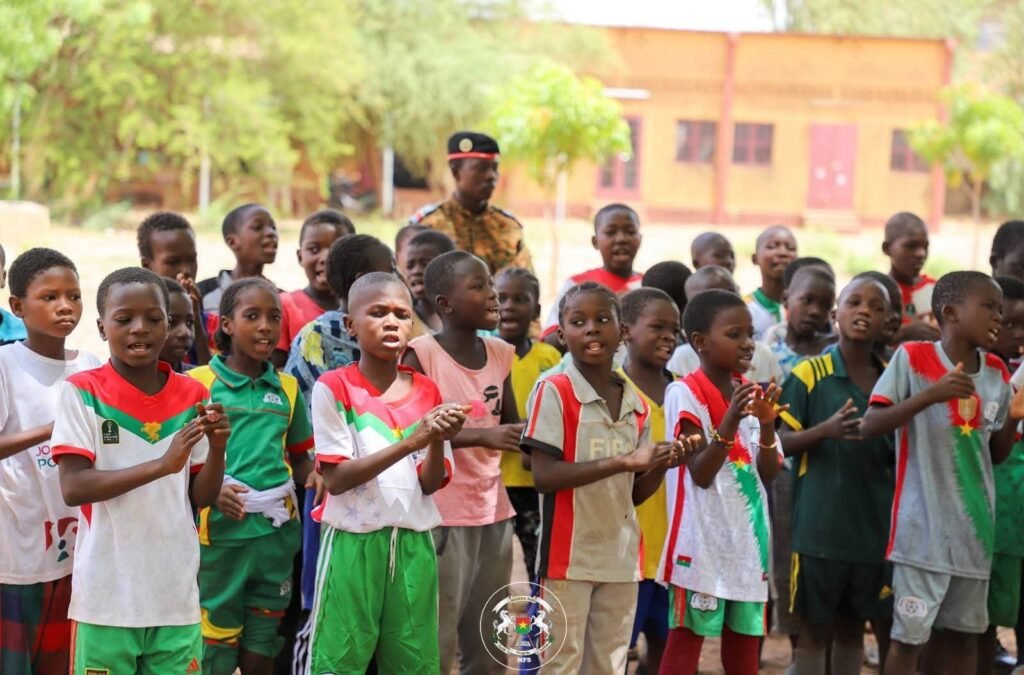 Centre d’accueil d’urgence de Ouagadougou : 213 enfants vulnérables en immersion patriotique