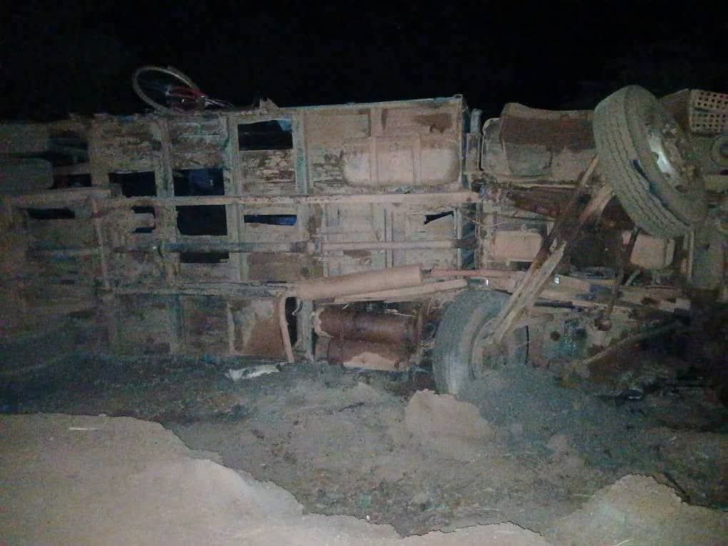 Zabré : 8 femmes tuées dans le renversement d’un camion mixte, le conducteur interpellé