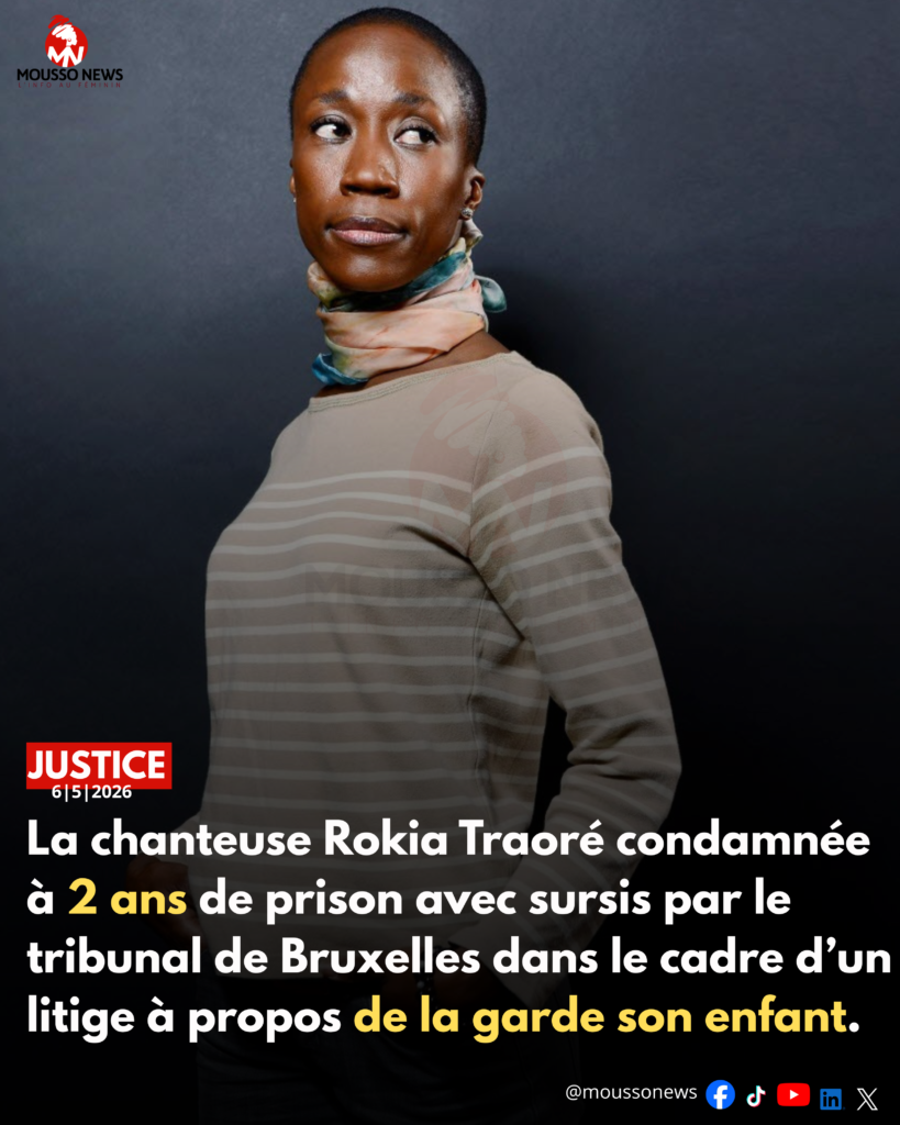 Bruxelles : Rokia Traoré condamnée à 2 ans de prison avec sursis à propos de la garde de son enfant